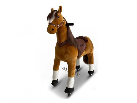 MY PONY ride on Horse - Medium/Chestnut Horse