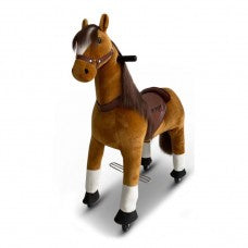 MY PONY ride on Horse - Medium/Chestnut Horse