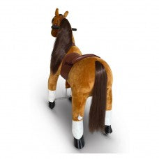 MY PONY ride on Horse - Medium/Chestnut Horse