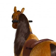 MY PONY ride on Horse - Medium/Chestnut Horse