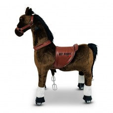 MY PONY ride on Horse - Small/Brown Horse