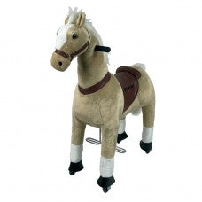MY PONY ride on Horse - Small/Champagne Horse
