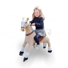 MY PONY ride on Horse - Small/Champagne Horse