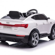 Audi E-Tron 12V, White