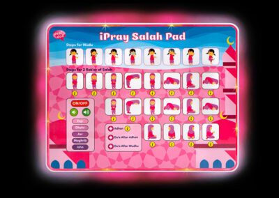 Light Up iPray Salah Pad – Pink